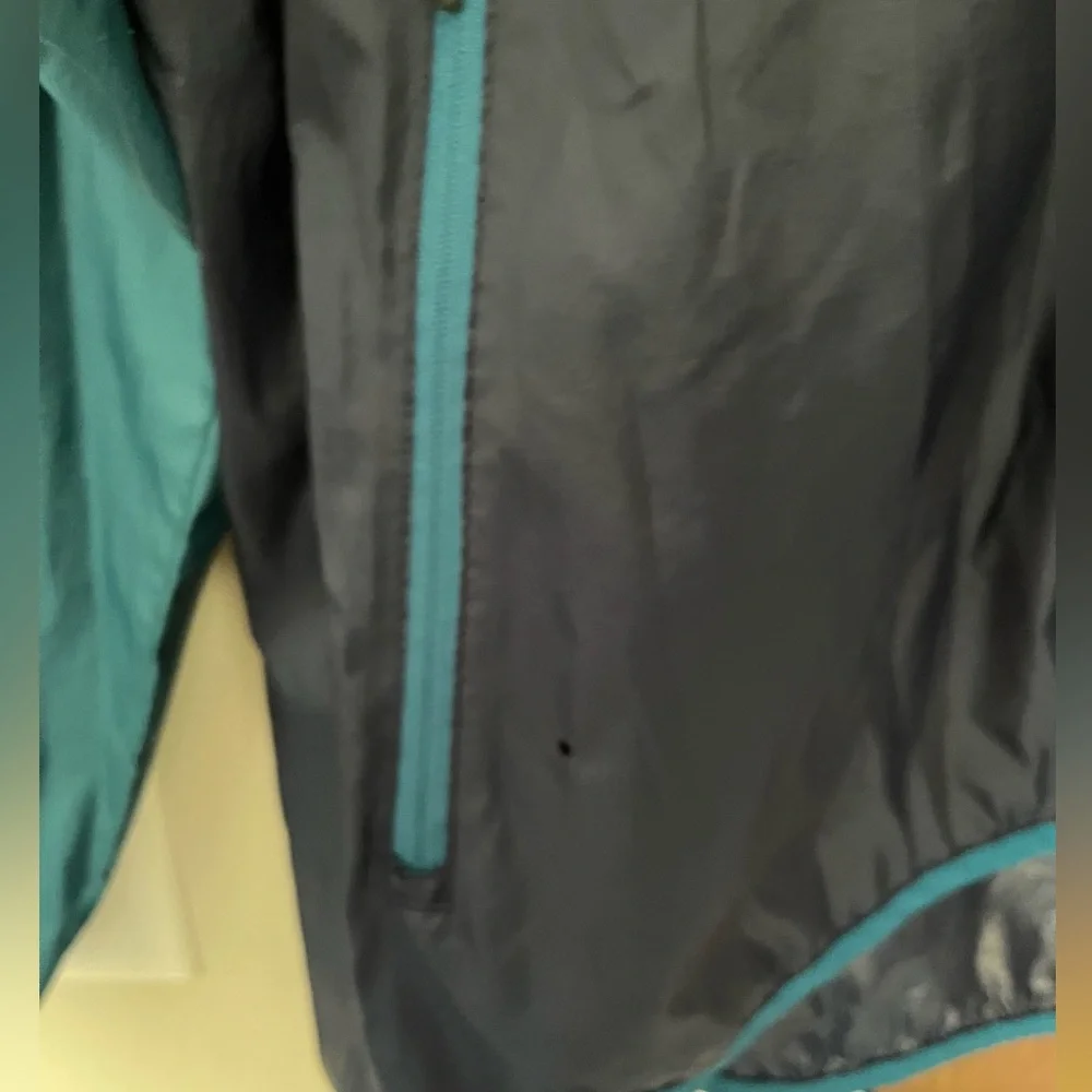 NEW BALANCE Teal Windbreaker - Picture 3 of 3